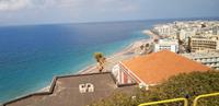 Rhodos - Blick über die Dächer von Rhodos-Stadt