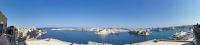 Rundblick über den Grand Harbor, Malta