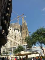 Sagrada familia in Barcelona