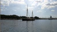Segelboot im Hafen Sliemas