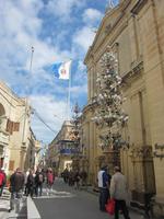 Straßenschmuck in Rabat