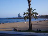 Strand von Barcelona