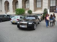 ... und einen Rolls Royce der Fürstenfamilie von Monaco bestaunen.