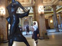 Drinnen war Fotos machen nicht erlaubt,deshalb ein heimliches aus der Hüfte geschossen.