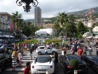 Der Platz vor der Spielbank in Monte Carlo.