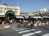 Ein prachtvoller Jugendstileingang zur Scala de Paris in Monte Carlo, heute ein Café.