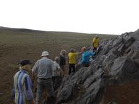 auf der Suche nach Felsmalereien