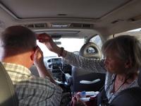 Verletzung wird versorgt