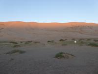 Düne bei Sonnenaufgang