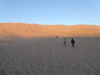 Düne bei Sonnenaufgang