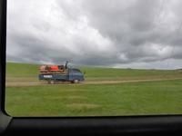 Menschen- und Pferdetransport