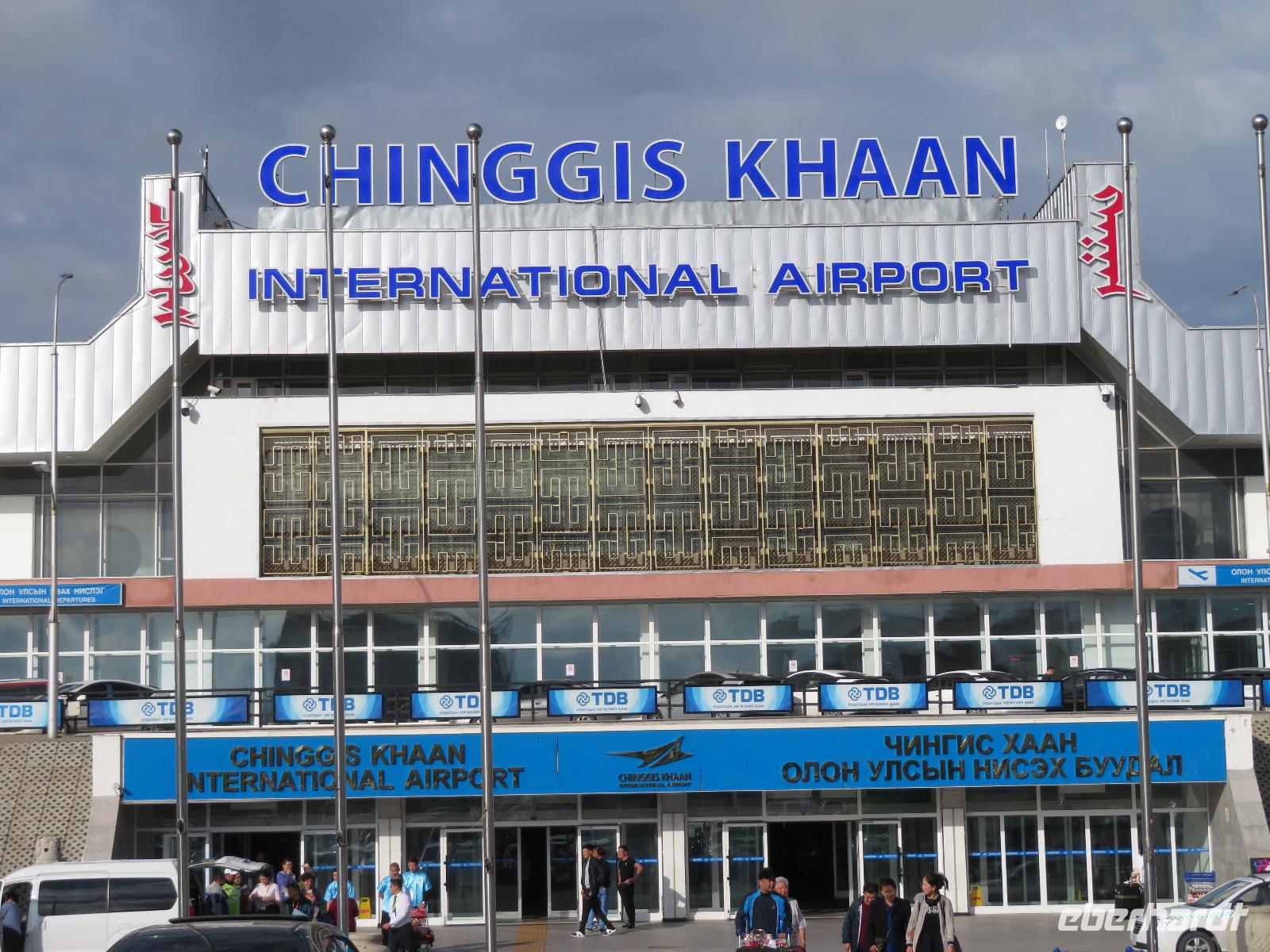 Landung in der Mongolei