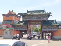 Besichtigung des Gandan-Klosters - buddhistisches, religiöses Zentrum der Mongolei