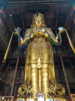 26 Meter hohe Statue des Bodhisattva Janraisig (Gandan-Kloster), Ulaanbaatar