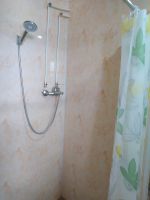 Jurtencamp Erdene Ukhaa in Mittelgobi–Aimag: die Dusche