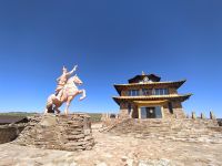 Bbuddhistisches Kloster: ein beliebter Pilgerort für Gläubige