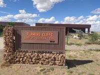 Saurierfundstelle Bayanzag: Eingangstor