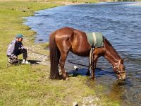 Besuch eines lokales Nadaamfestes