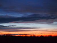 erstes Camp - Sonnenaufgang