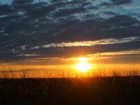 erstes Camp - Sonnenaufgang