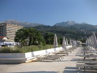 ... am Hotelstrand