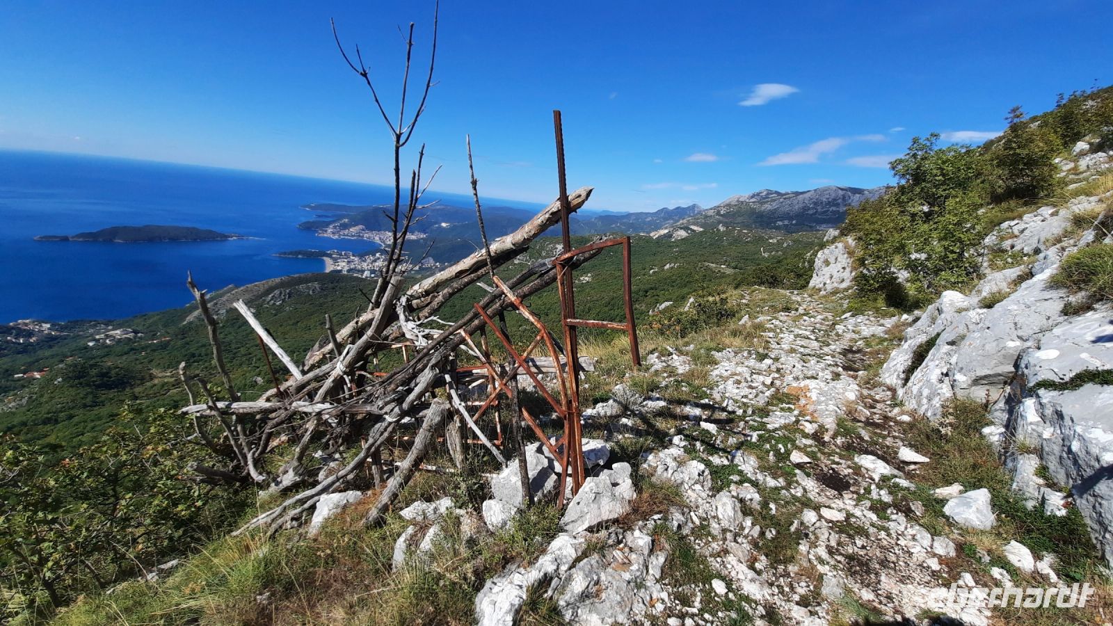 105 - Wanderung Adria-Küste, Budva, Montenegro