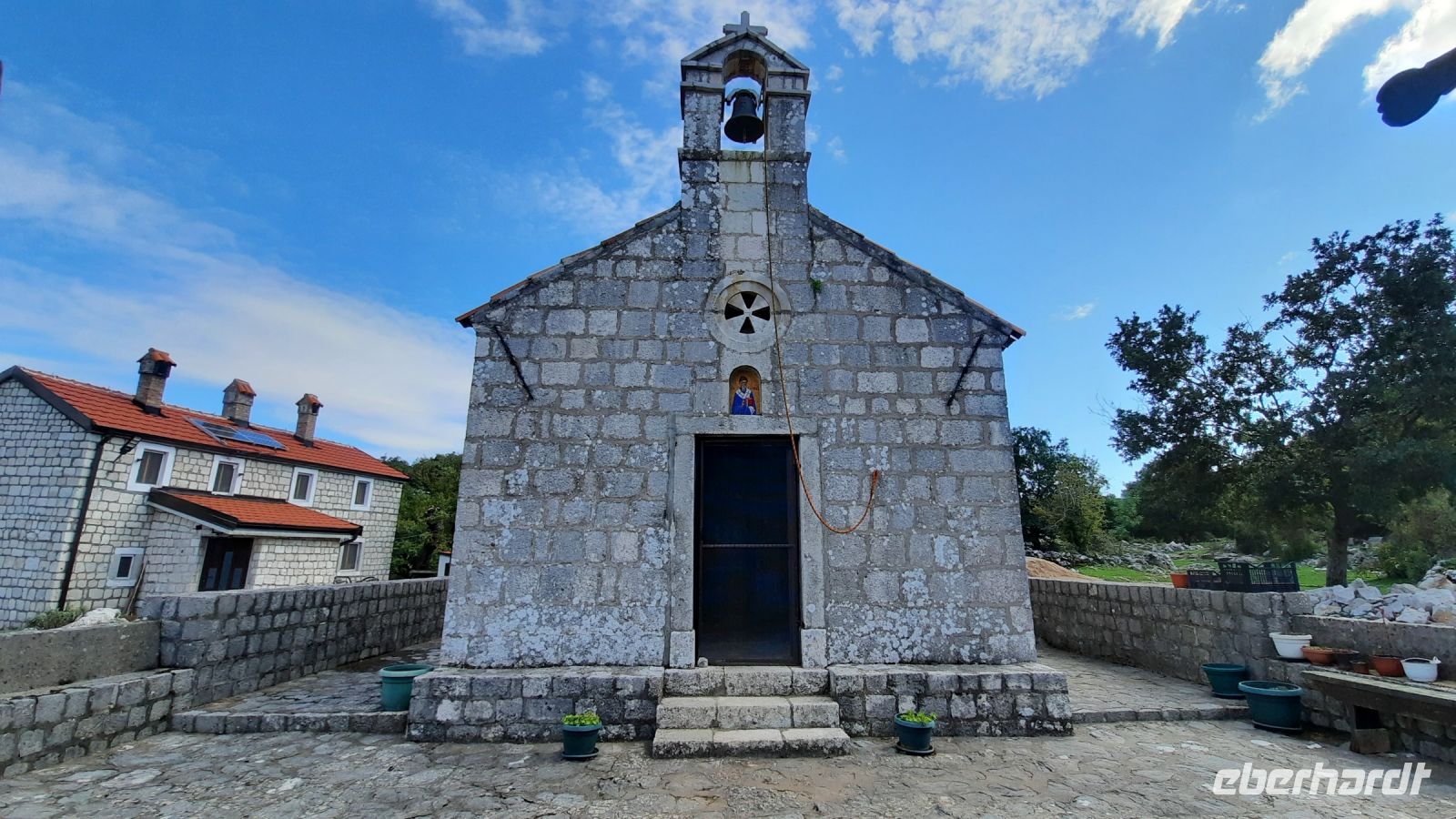114 - Kirche Ogradjenica, Wanderung Adria-Küste, Budva, Montenegro
