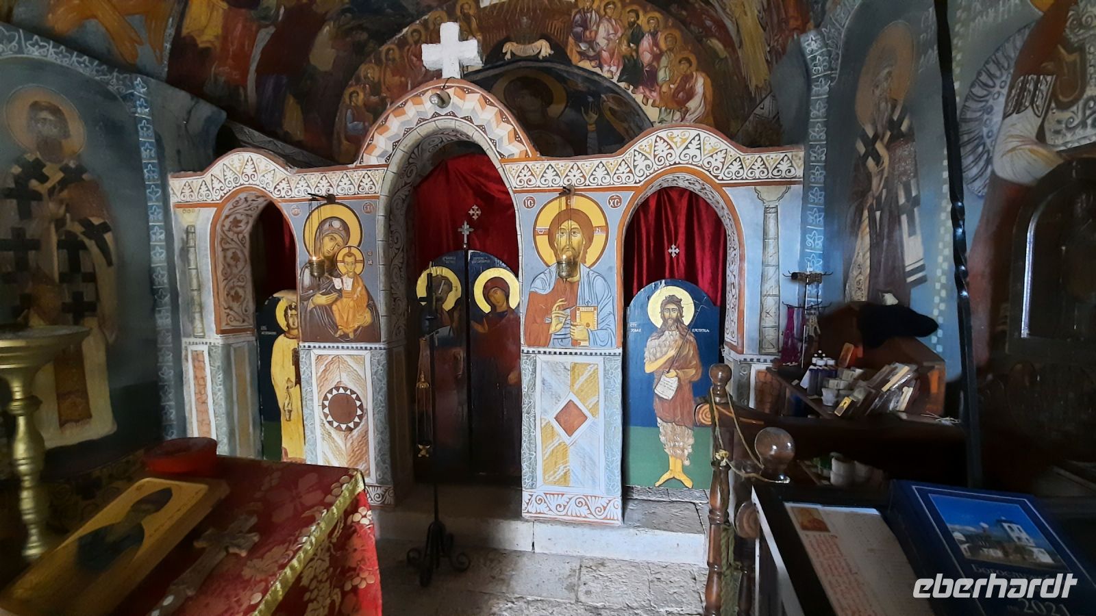 118 - Kirche Ogradjenica, Wanderung Adria-Küste, Budva, Montenegro