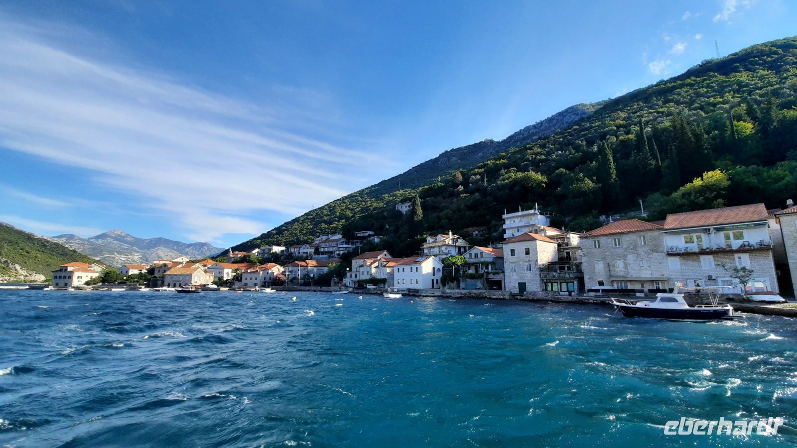 162 - Fähre von Lepetani nach Kamenari, bucht von Kotor, Montenegro