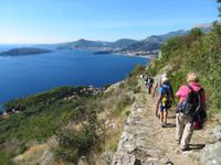 Wanderweg von Kosmac zur Küste