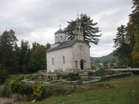 Cetinje - Schlosskapelle - hier befinden sich die sterblichen Überreste von König Nikola I und Königin Milena  