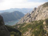 Ein erster Blick auf die Bucht von Kotor