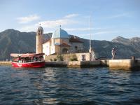 Ankunft auf der Insel Maria am Felsen