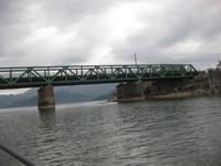 Straßen- und Eisenbahnbrücke über den Skutarisee 