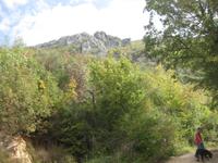 Auf dem Weg zum Kloster Rustovo