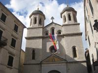 Kotor Altstadt - katholische und orthodoxe St. Luka-Kirche