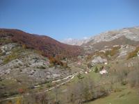 Auf der Fahrt in Richtung Niksic