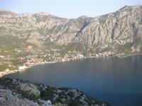 Wir sind wieder in der Bucht von Kotor angekommen