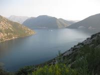 Wir sind wieder in der Bucht von Kotor angekommen