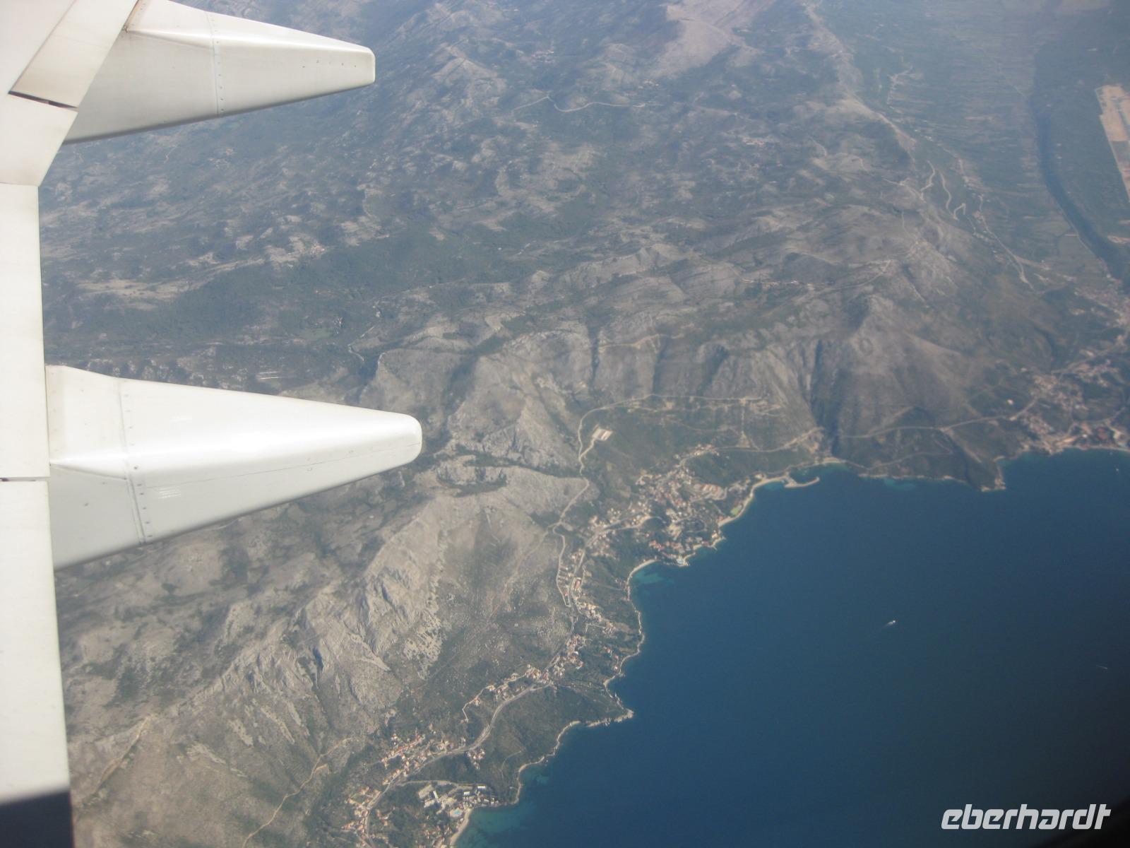 Die Adriaküste bei Dubrovnik