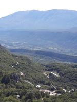 Blick vom Kloster Ostrog