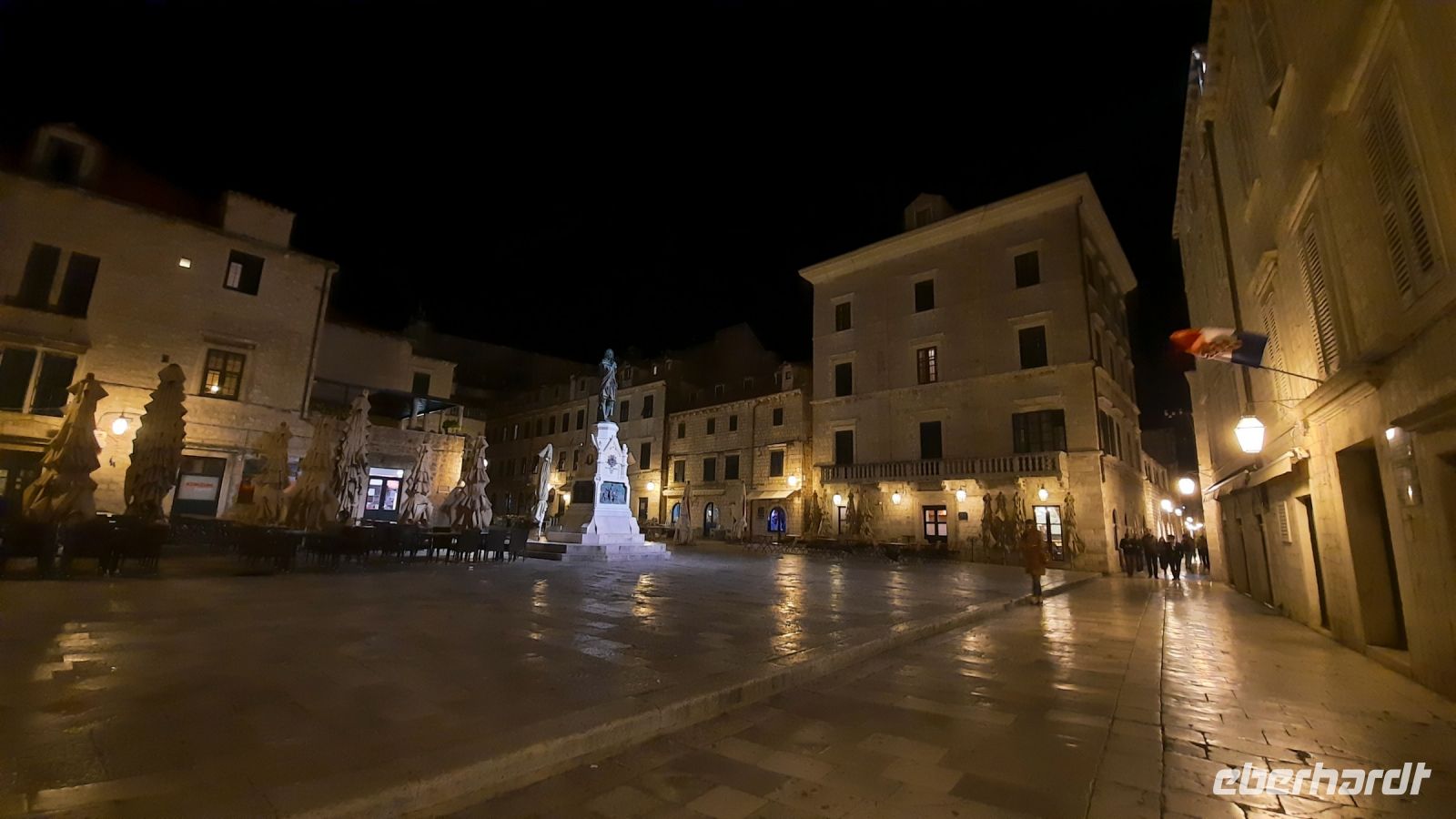 192 - Altstadt von Dubrovnik bei Nacht, Kroatien