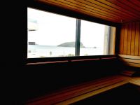 Saunalandschaft mit Meerblick