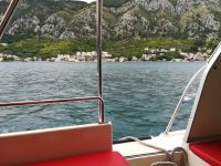 Bootsfahrt  in Bucht von Kotor