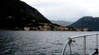 Bootsfahrt  in Bucht von Kotor