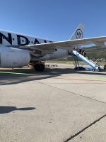 Die Maschine nach Dubrovnik ist startklar