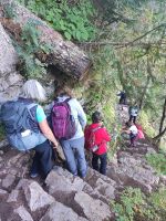 Die ertse Schwierige Passage geschafft (Sieht Schwerer aus als es war :) )