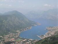 Blick auf die Bucht von Kotor