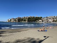 Der Stadtstrand von Ulcinj