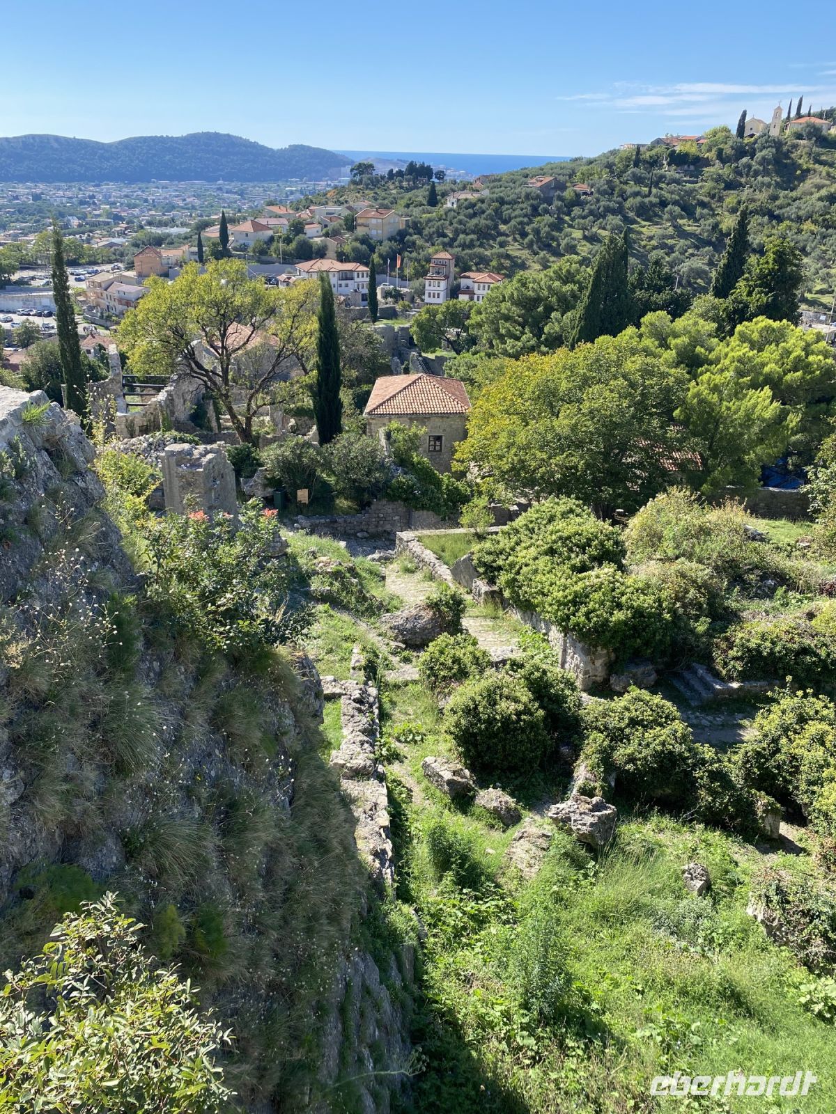 Auf der alten Festung von Bar